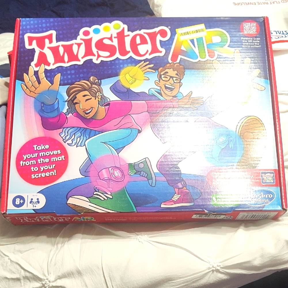 Hasbro Twister Air Game - Red, Blue, Yellow
